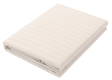 Простыня Verossa Antique White страйп-сатин, 200 x 220см