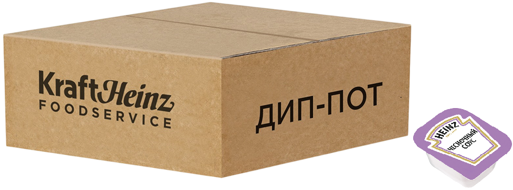 Соус Heinz чесночный, 25мл x 125 шт