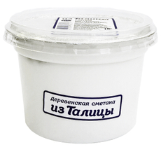 Сметана Талицкий из Талицы деревенская 20%, 250г