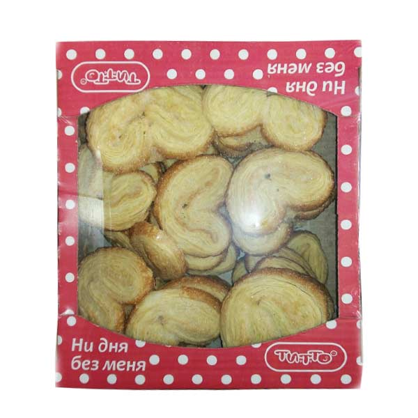 Печенье слоеное Titto Ушки, 1кг