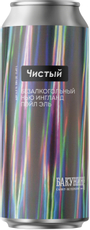 Пивной напиток Бакунин Чистый безалкогольный, 0.45л
