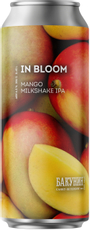 Пивной напиток Бакунин In Bloom Mango Milkshake IPA нефильтрованный, 0.45л