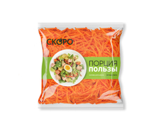 Морковь Скоро соломка мытая, 200г