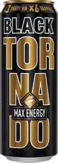 Энергетический напиток Tornado Max Energy Black, 450мл