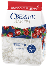 Творог Свежее завтра 5%, 200г
