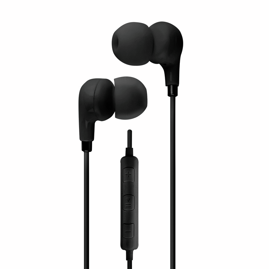 Наушники GAL с микрофоном черные HM-065BK