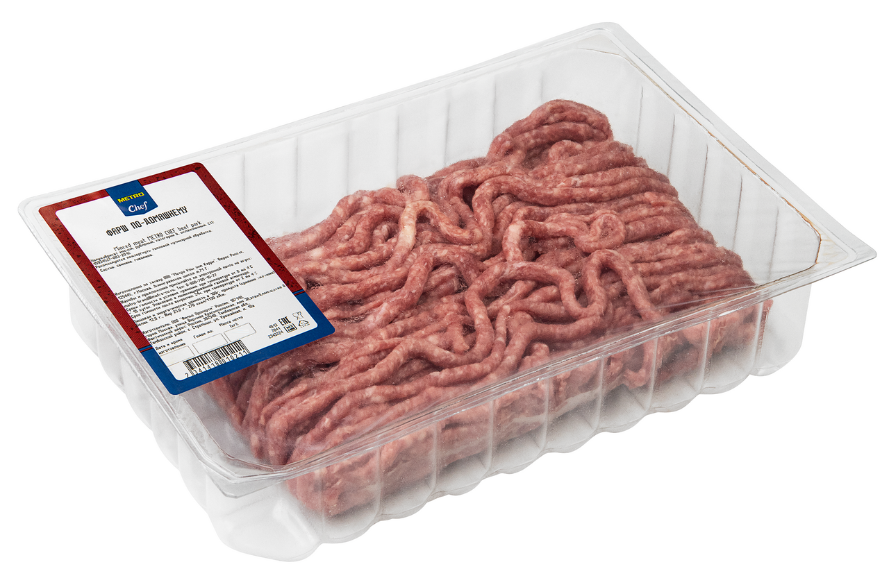 METRO Chef Фарш по-домашнему из говядины и свинины охлажденный, 1кг
