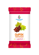 Сырок творожный Чебаркульское молоко с изюмом 10%, 90г