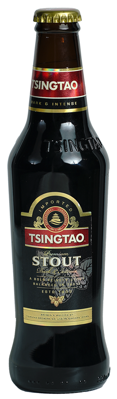 Изображение товара Пиво Tsingtao Стаут темное, 0.33л