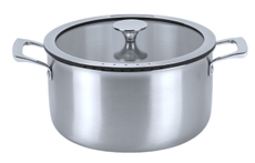 Кастрюля Tri-Play с крышкой 3.2л, 20см