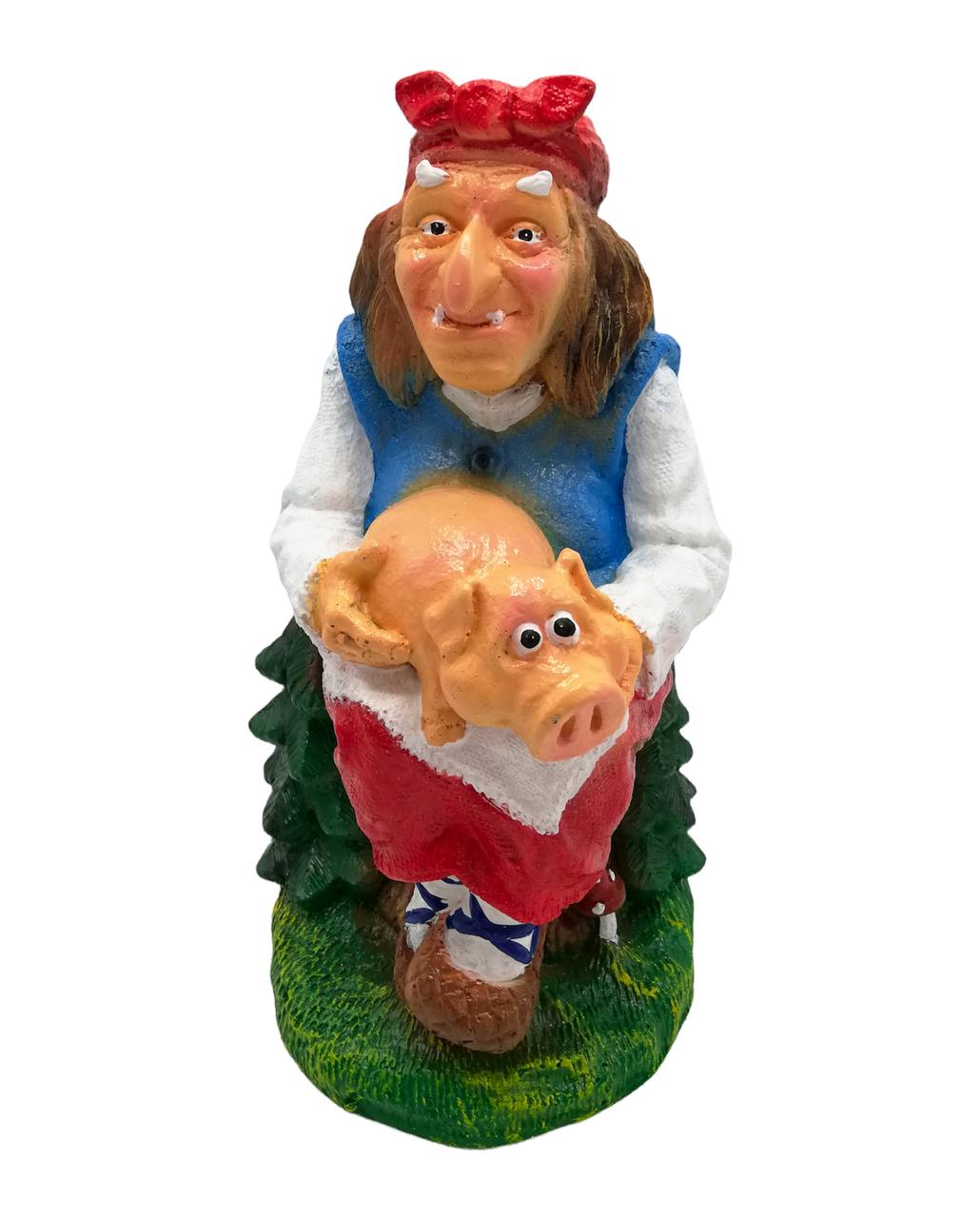 Фигурка Decobraz Баба-Яга, 34 x 20 x 20см