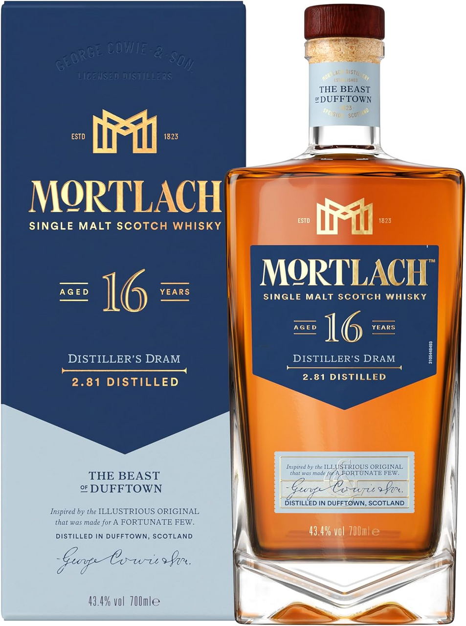 Виски шотландский Mortlach 16 лет в подарочной упаковке, 0.7л купить с  доставкой на дом, цены в интернет-магазине