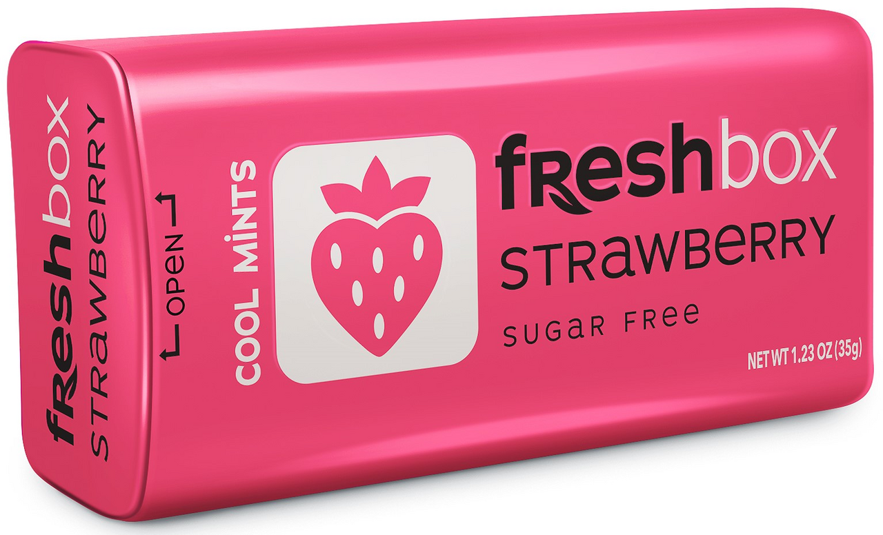 Изображение товара Драже Freshbox Клубника без сахара, 35г