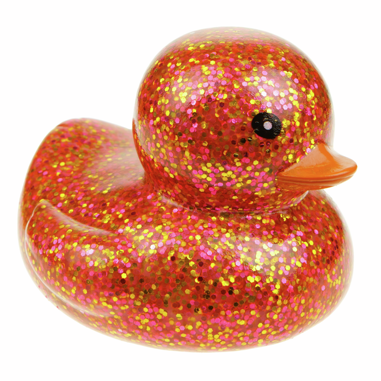 Игрушка 1Toy Уточка с блестками, 8 x 7.2 x 6.5см