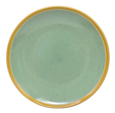 Тарелка обеденная Nuovacasa Stone Green, 26см