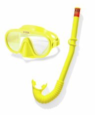 Набор для плавания Intex маска с трубкой для детей 8 лет
