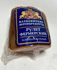 Рулет Иловлинские мясопродукты Фермерский копчено-вареный, 350г