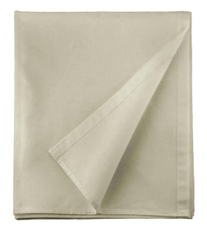 Простыня Niteva поплин серо-бежевая, 220 x 150см