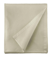 Простыня Niteva поплин серо-бежевая, 220 x 240см