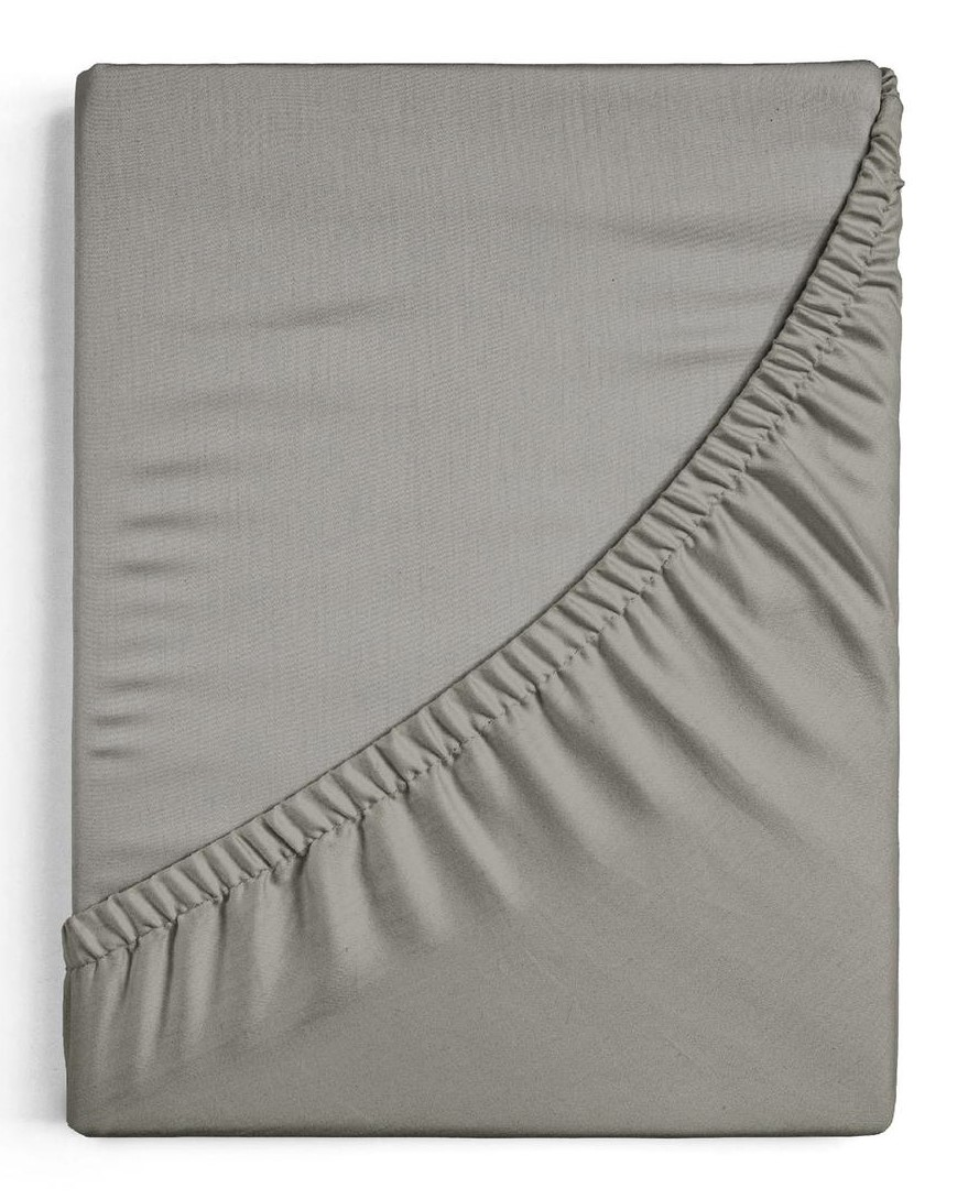 Простыня Niteva на резинке поплин кварцевая, 140 x 200+25см