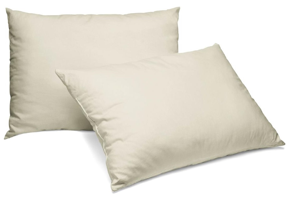 Набор наволочек Niteva поплин серо-бежевый 50 x 70см, 2шт