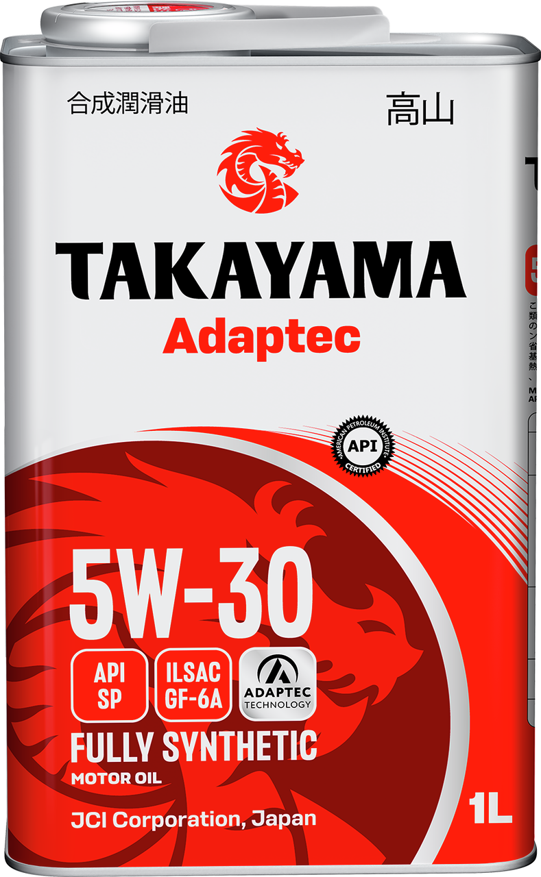 Масло моторное Takayama Adaptec GF-6A SP 5W-30, 1л