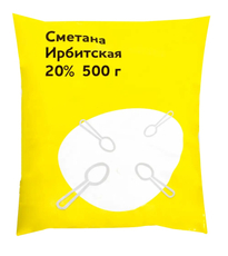 Сметана Ирбитский молочный завод Ирбитская 20%, 500г