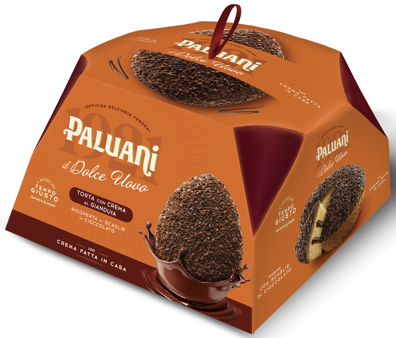 Кулич Paluani Il dolce uovo яйцо, 700г