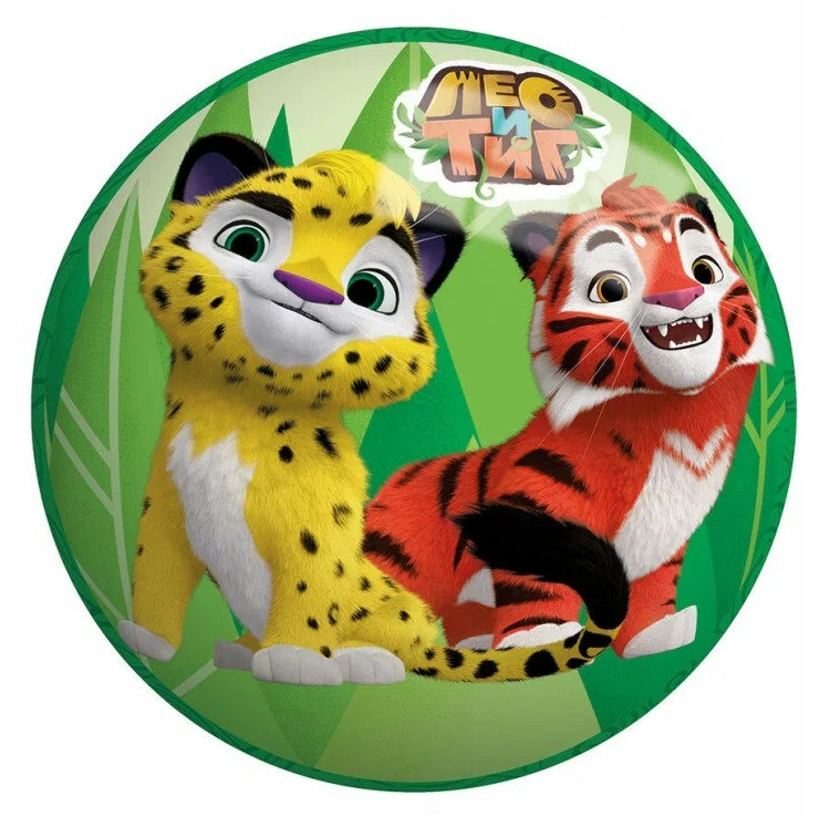 Мяч 1Toy Лео и Тиг, 15см