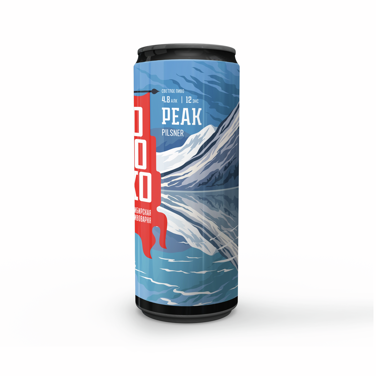 Пиво Йохохо Peak Pilsner светлое, 0.45л