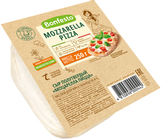 Сыр Bonfesto Моцарелла для пиццы 40%, 250г