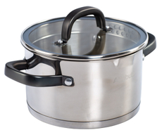 Кастрюля Attribute Davinci с крышкой 2.4л, 18см