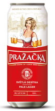Пиво Prazacka светлое, 0.5л