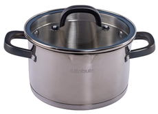 Кастрюля Attribute Davinci с крышкой 3.25л, 20см