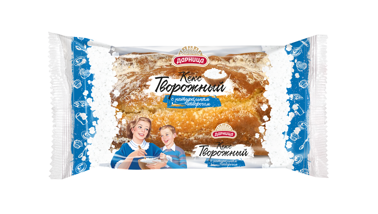 Кекс Дарница творожный, 400г