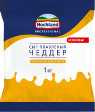 Сыр Hochland Professional Чедде�� для соуса плавленый 40%, 1кг