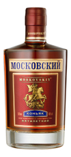 Коньяк Московский 5 лет, 0.5л