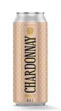 Напиток на основе пива Брянскпиво Chardonnay Brut игристый, 0.4л