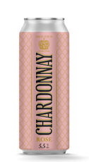Напиток на основе пива Брянскпиво Chardonnay Rose игристый, 0.4л