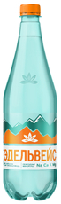 Вода Эдельвейс минеральная газированная, 1л