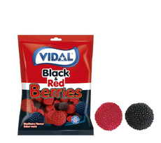 Мармелад жевательный Vidal с ежевикой и малиной, 90г