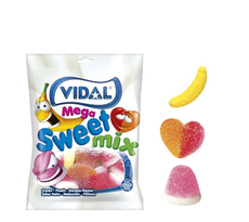 Мармелад жевательный Vidal сладкий микс, 90г