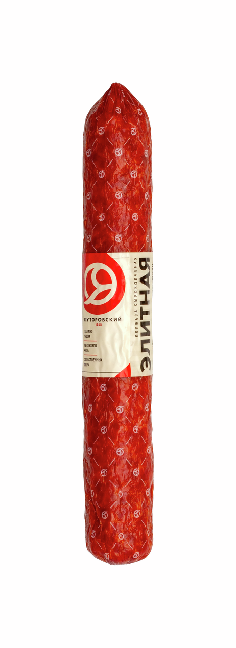 Колбаса Ялуторовский МК Элитная сырокопченая, 250г