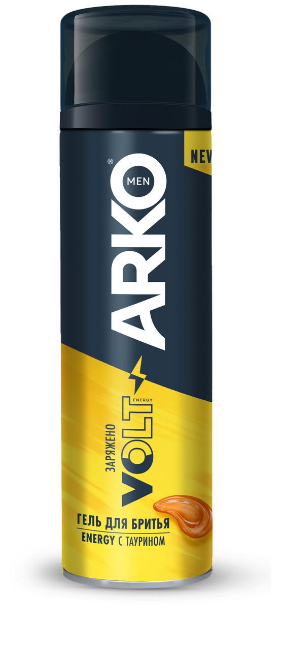 Изображение товара Гель для бритья Arko Men X Volt Energy, 200мл