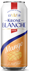 Напиток пивной Krone Blanche Biere с манго, 0.45л