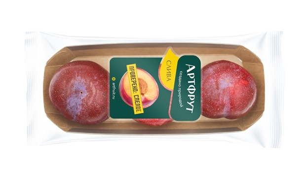 Изображение товара Слива Artfruit красная 3шт, 375г - свежий и полезный фрукт