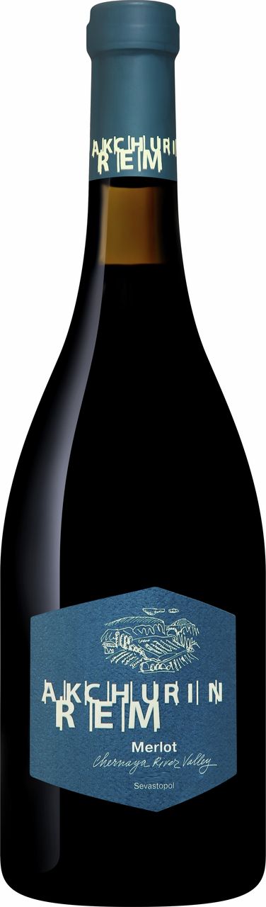 Вино Rem Akchurin Merlot красное сухое, 0.75л