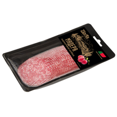 Колбаса Йола Мадера сырокопченая нарезка, 100г