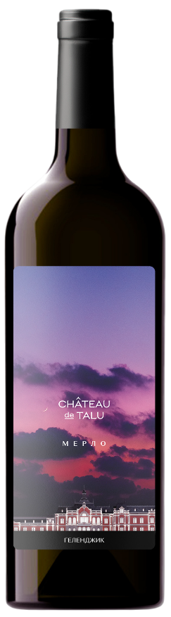 Изображение товара Вино Chateau de Talu Merlot красное сухое, 0.75л