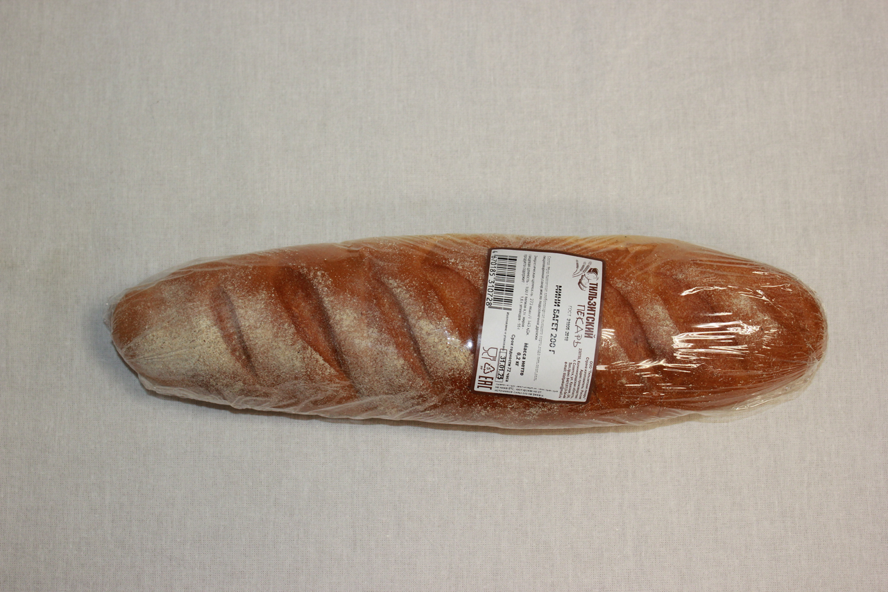 Багет мини Тильзитский пекарь 200г